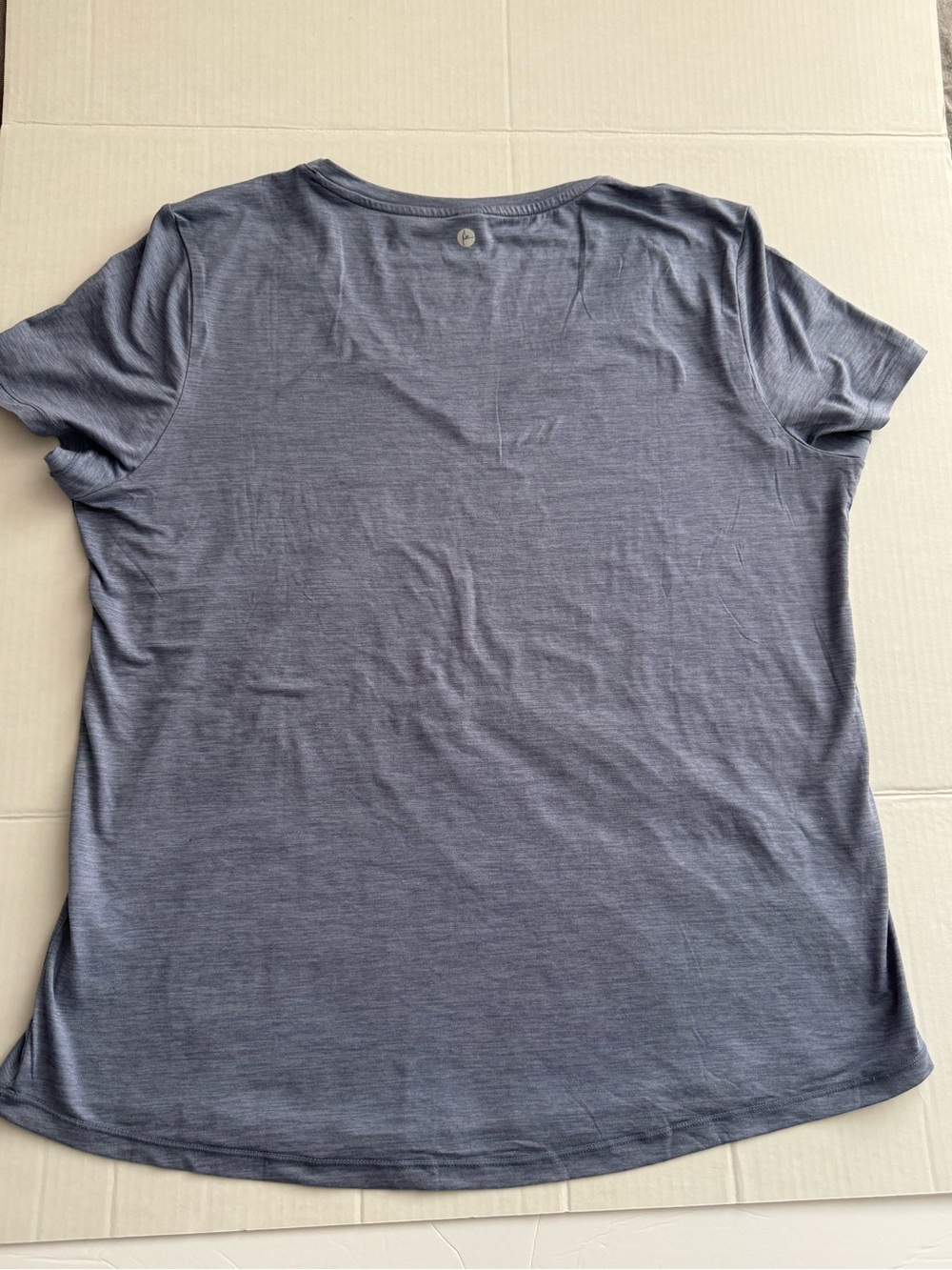 Reflex Women's Short Sleeve Tee in Heather Blue-Gray